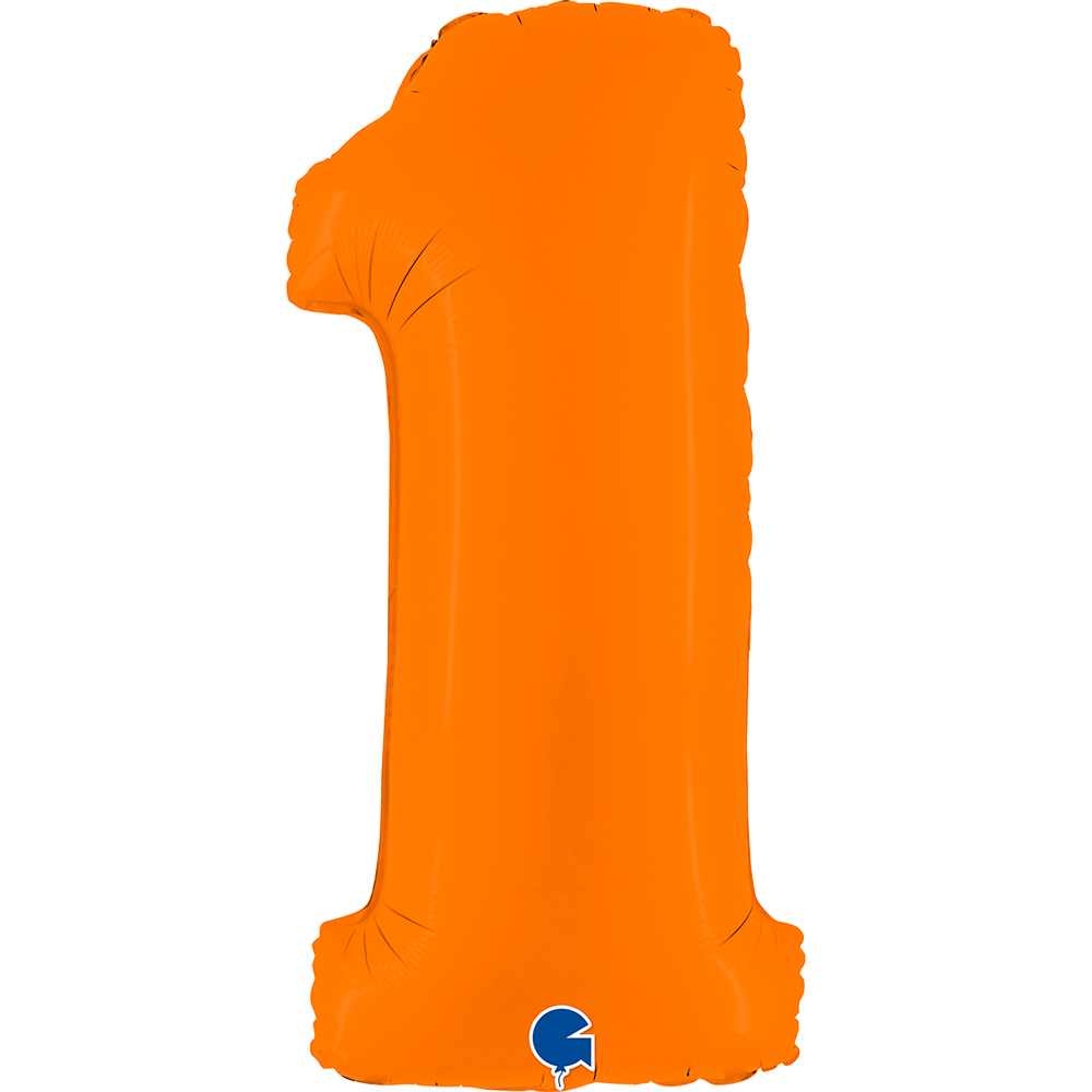 [400100MO-P] Number 1 - Matte Orange - 40 inch - Grabo