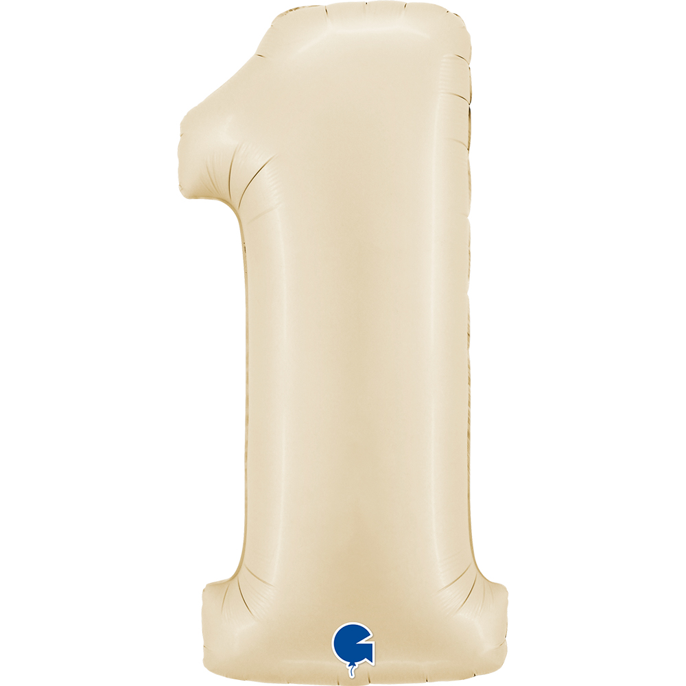 [400100SCR-P] Number 1 - Satin Cream - 40 inch - Grabo