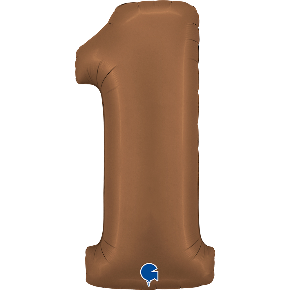[400100SCT-P] Number 1 - Satin Chocolate - 40 inch - Grabo