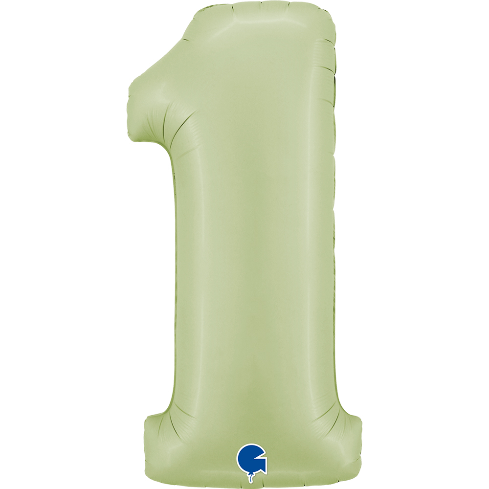[400100SOGR-P] Number 1 - Satin Olive Green - 40 inch - Grabo