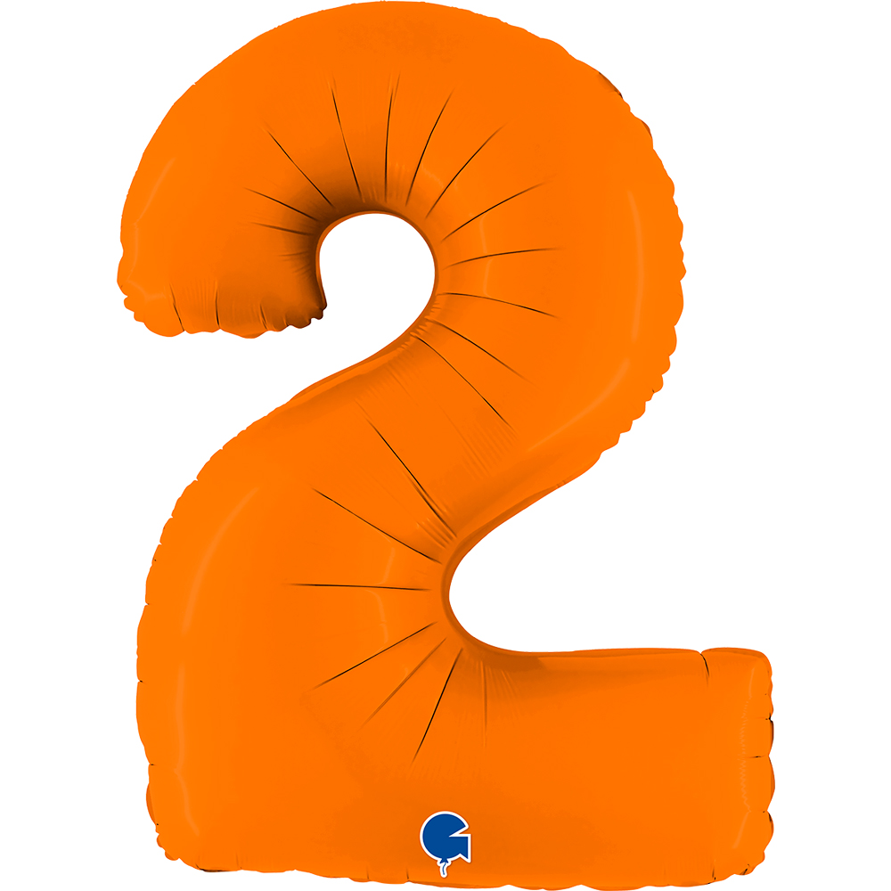 [400200MO-P] Number 2 - Matte Orange - 40 inch - Grabo