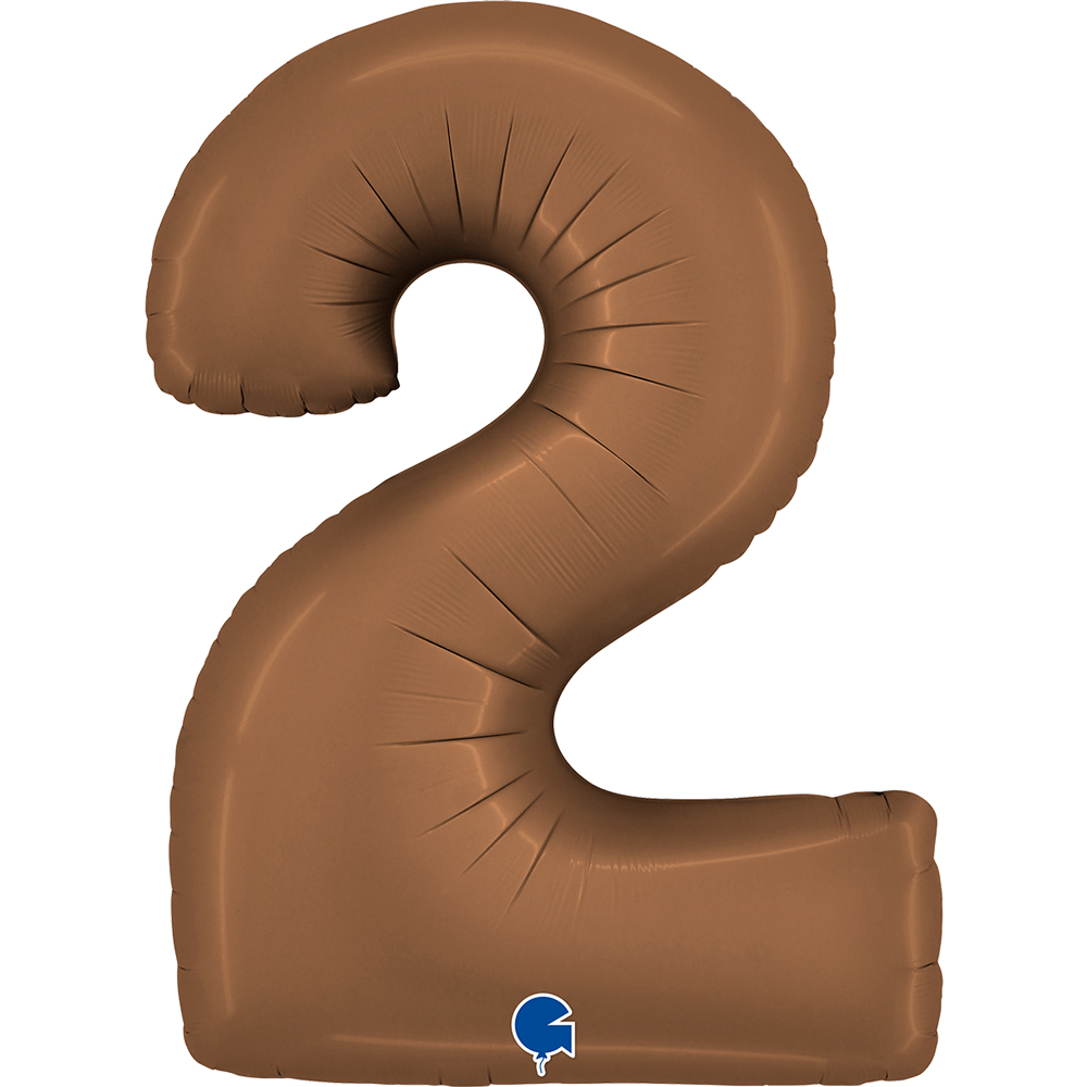 [400200SCT-P] Number 2 - Satin Chocolate - 40 inch - Grabo