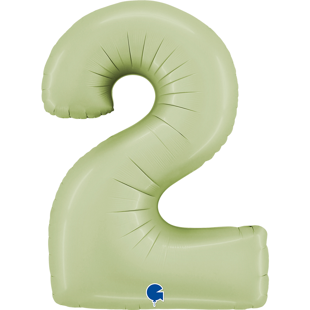 Number 2 - Satin Olive Green - 40 inch - Grabo