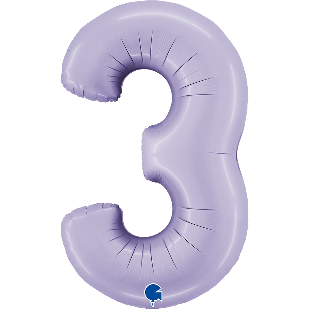 Number 3 - Satin Lilac - 40 inch - Grabo
