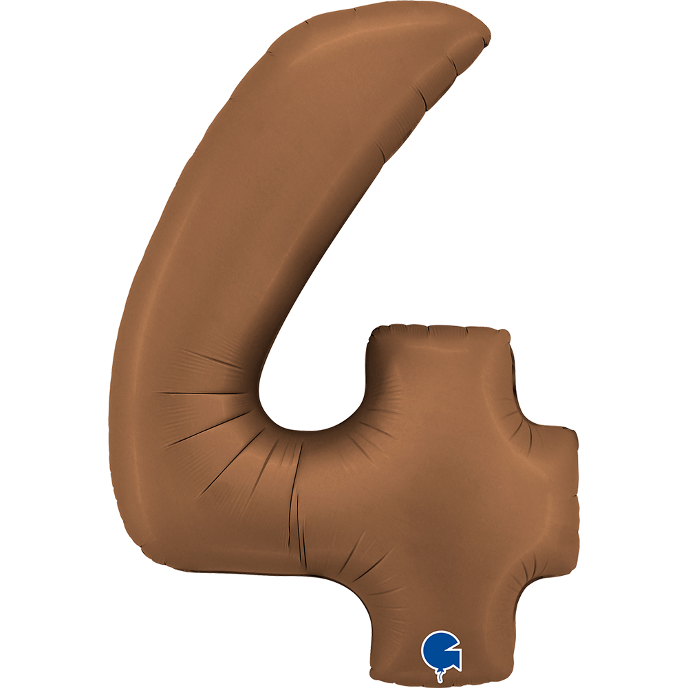 [400400SCT-P] Number 4 - Satin Chocolate - 40 inch - Grabo