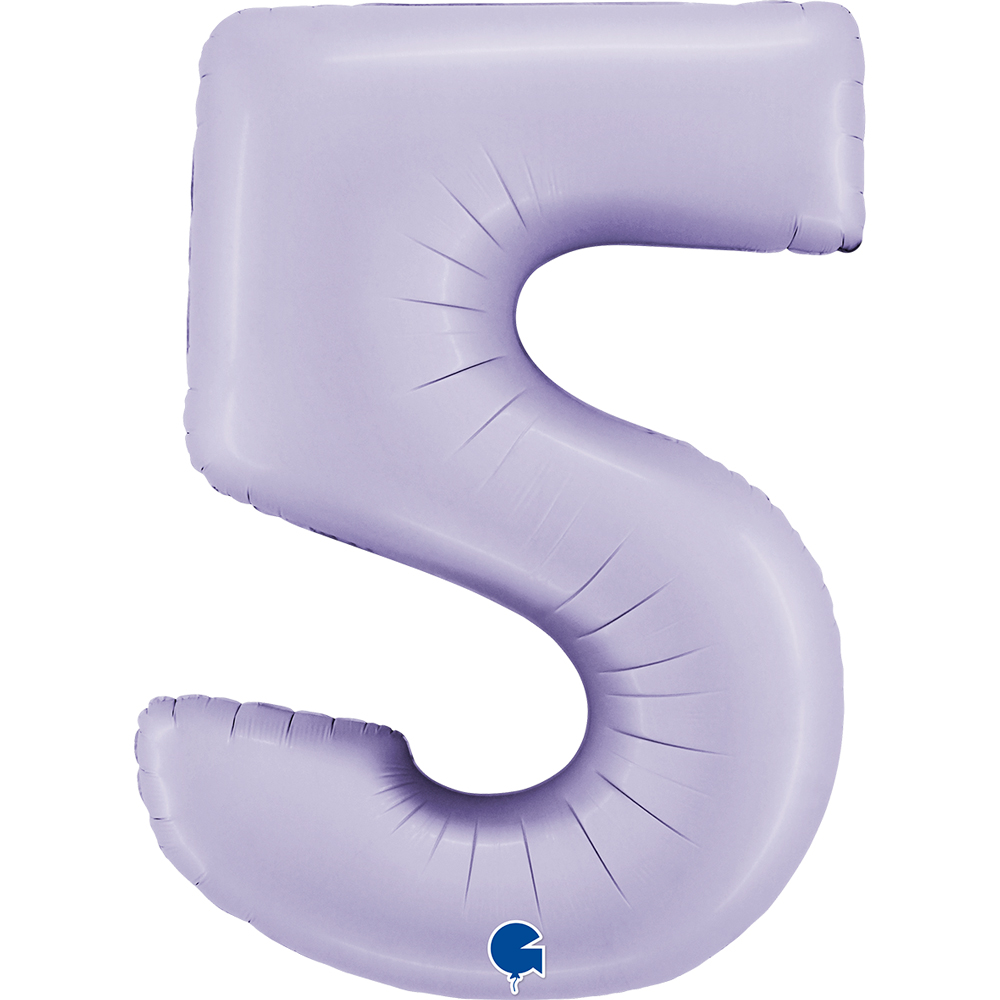 [400500SL-P] Number 5 - Satin Lilac - 40 inch - Grabo