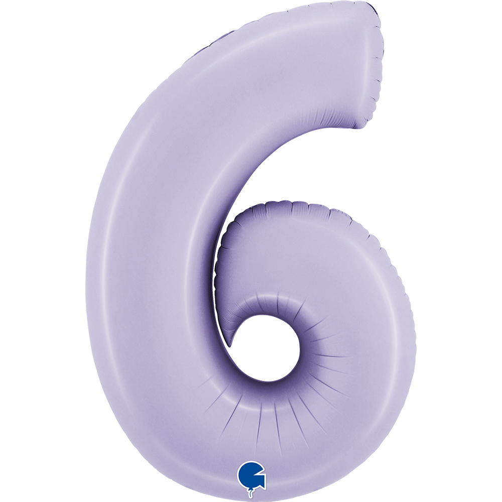 [400600SL-P] Number 6 -  Satin Lilac - 40 inch - Grabo