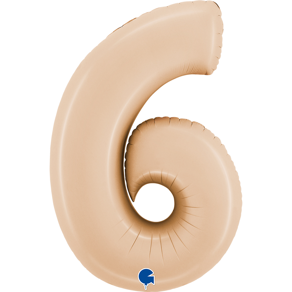 [400600SNU-P] Number 6 - Satin Nude - 40 inch - Grabo