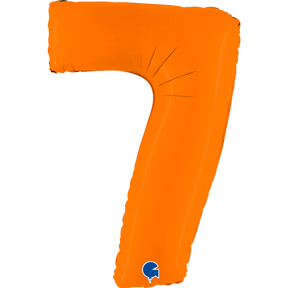 [400700MO-P] Number 7 - Matte Orange - 40 inch - Grabo