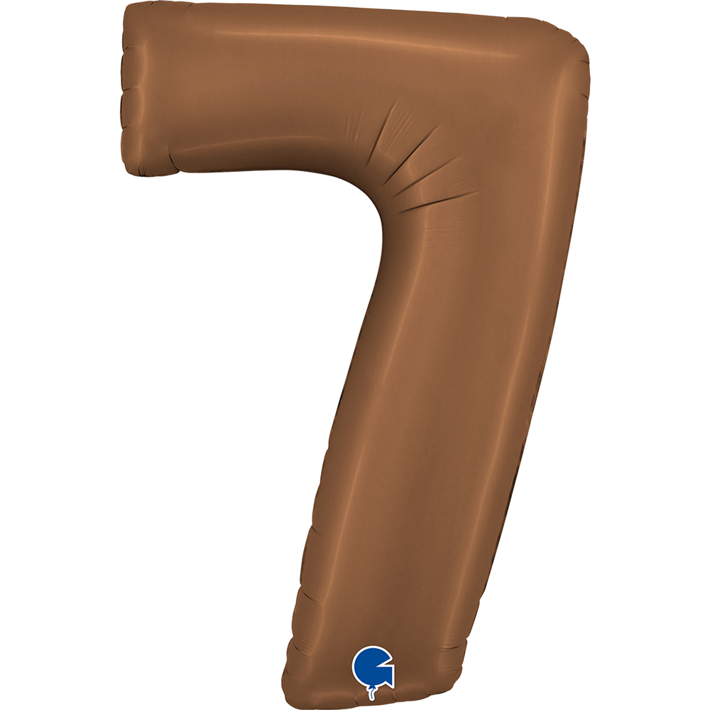 [400700SCT-P] Number 7 - Satin Chocolate - 40 inch - Grabo