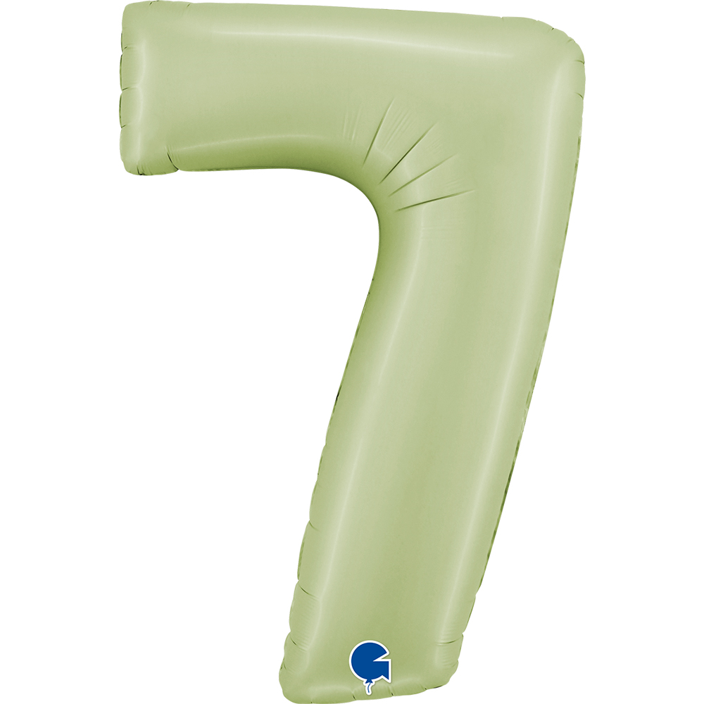 [400700SOGR-P] Number 7 - Satin Olive Green - 40 inch - Grabo