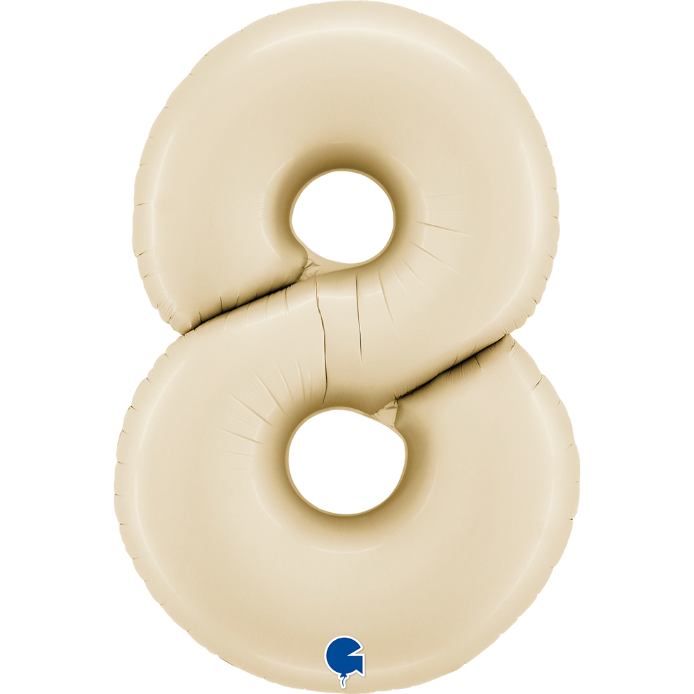 Number 8 - Satin Cream - 40 inch - Grabo