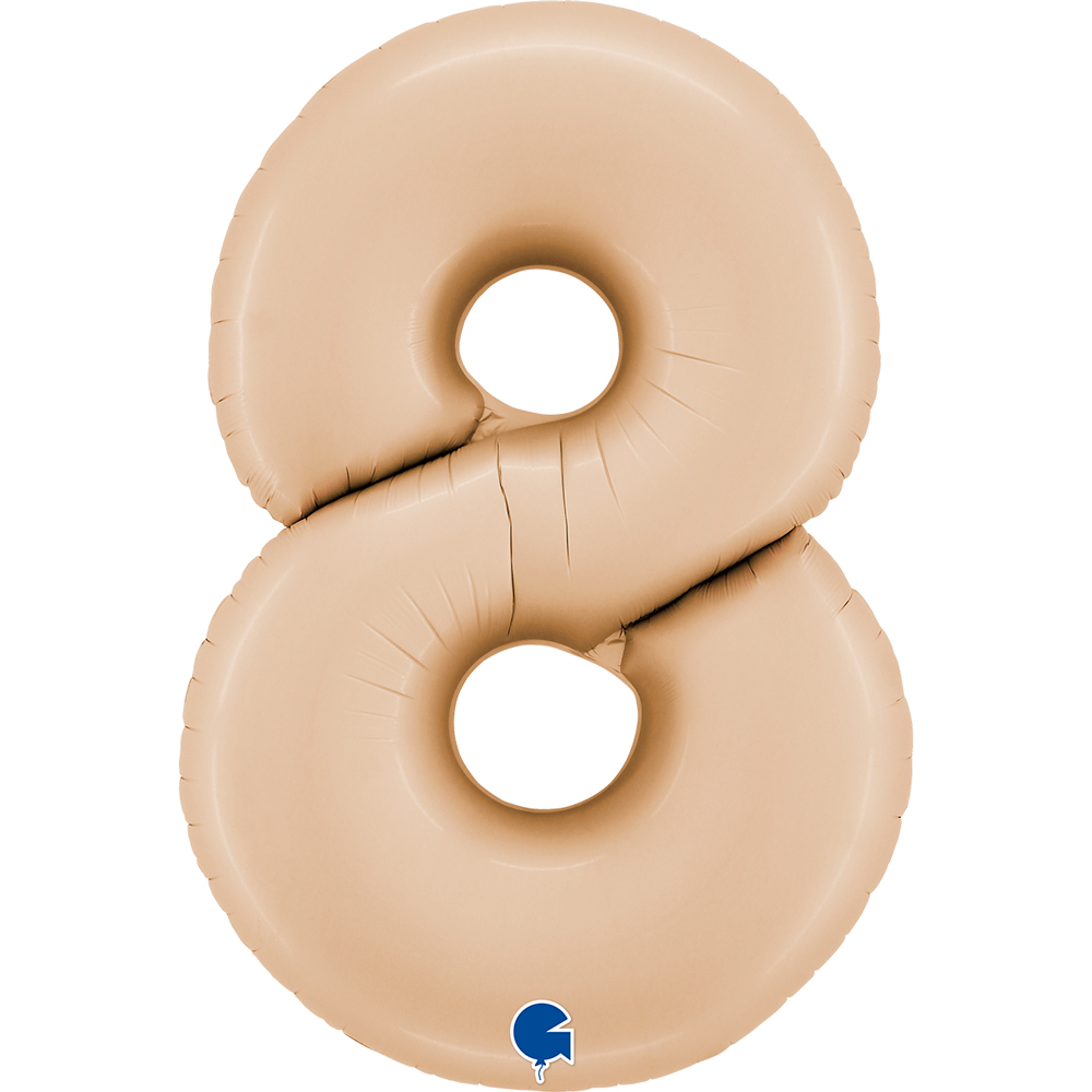 [400800SNU-P] Number 8 - Satin Nude - 40 inch - Grabo