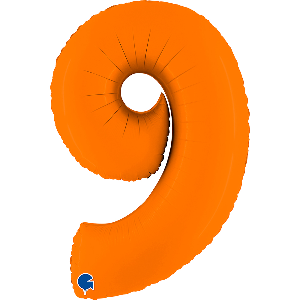 [400900MO-P] Number 9 - Matte Orange - 40 inch - Grabo