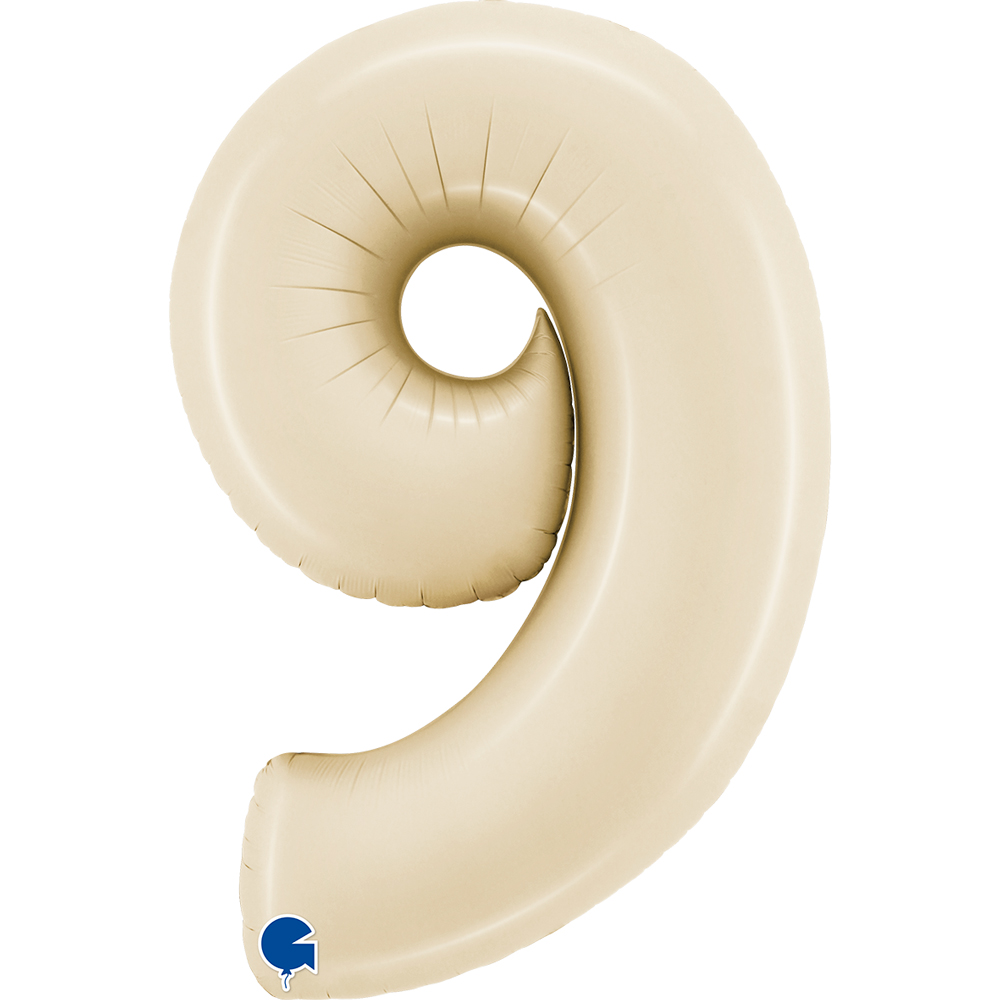 [400900SCR-P] Number 9 - Satin Cream - 40 inch - Grabo