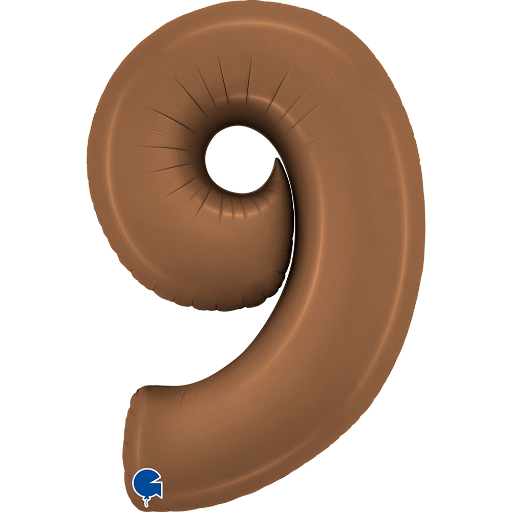 [400900SCT-P] Number 9 - Satin Chocolate - 40 inch - Grabo