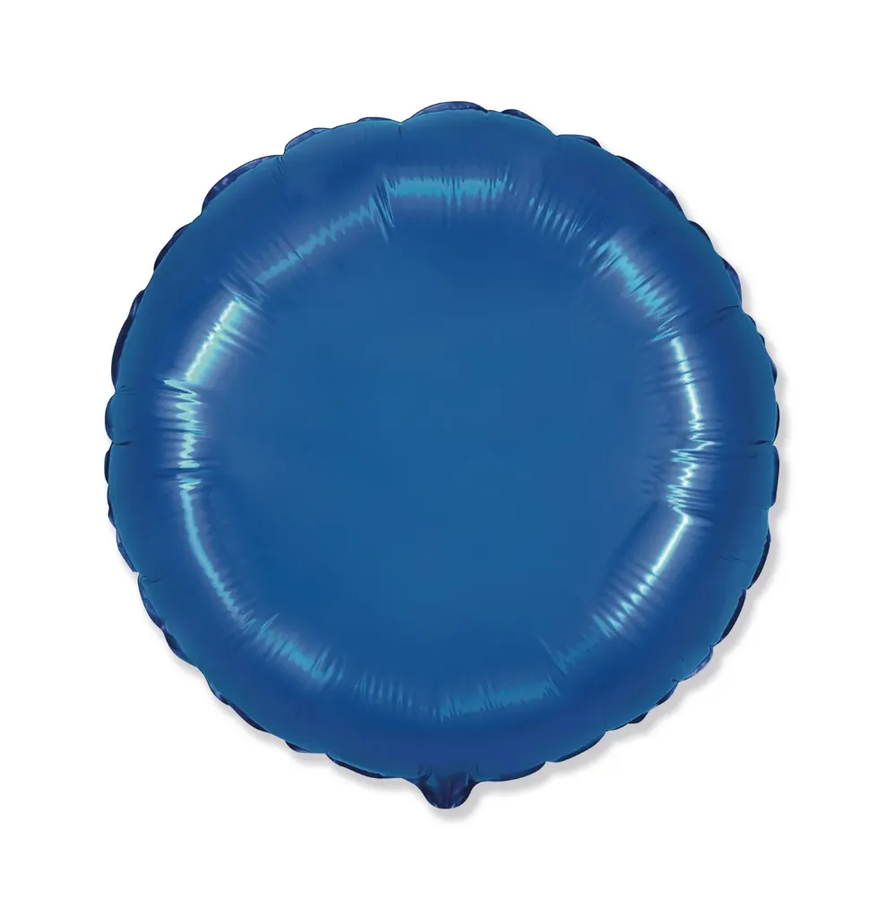 Round Blue - 18 inch - Flex - 10 Pcs