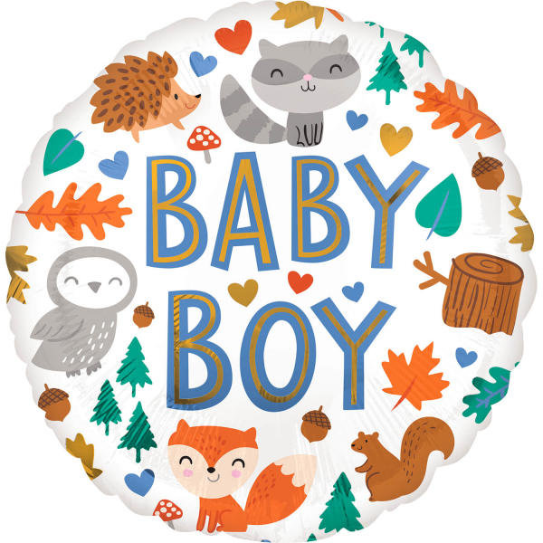 [41652] Baby Boy - Woodland Fun - 4 inch - Anagram