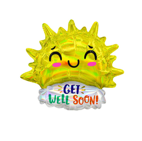 Get Well - Happy Sun - 9 inch - Anagram