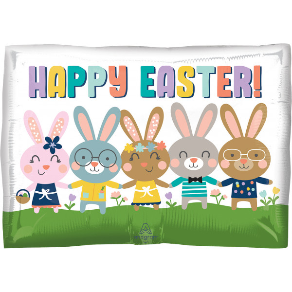 Happy Easter - Bunnies - 16 inch - Anagram