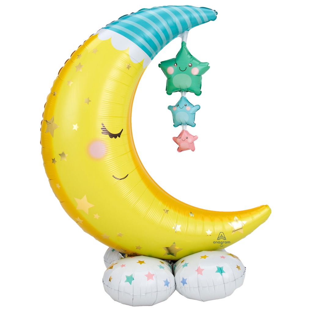 Moon and Stars - 55 inch - Airloonz - Anagram