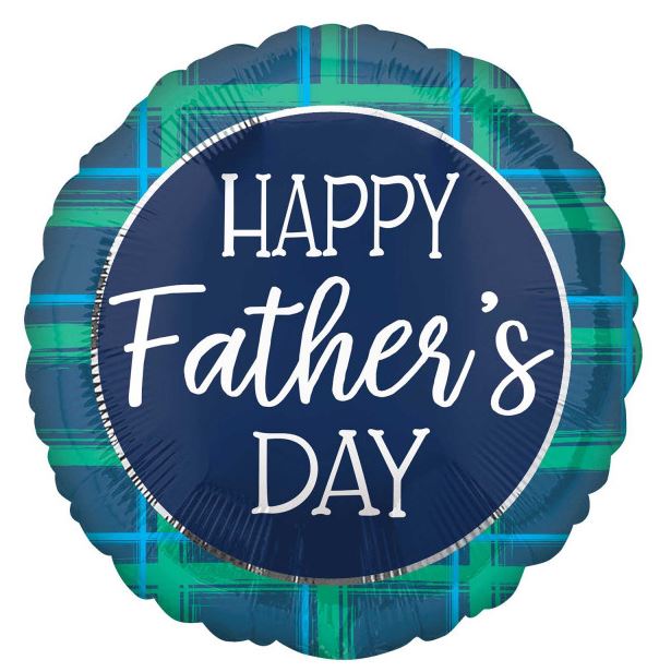 [44299] Happy Fathersday Checks - 17 inch - Anagram