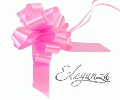 [619616] Pull Bows - Pink - 30mm - 30pcs