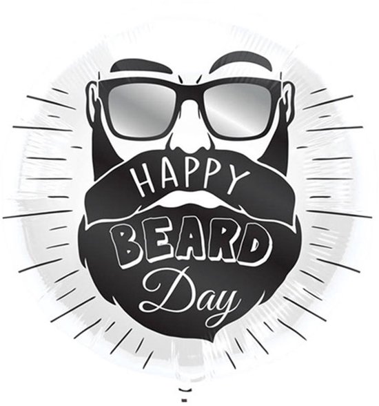 [64382] Happy Beard Day - 18 inch