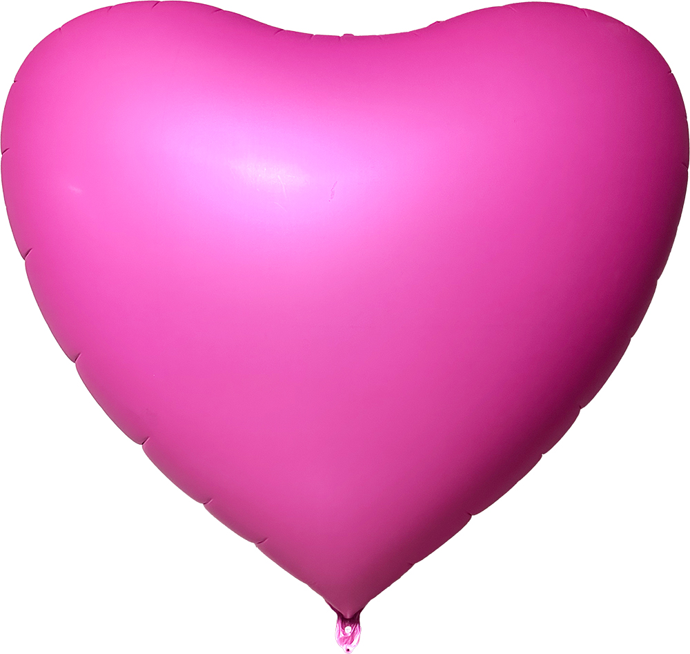 Heart Pink - 68 inch