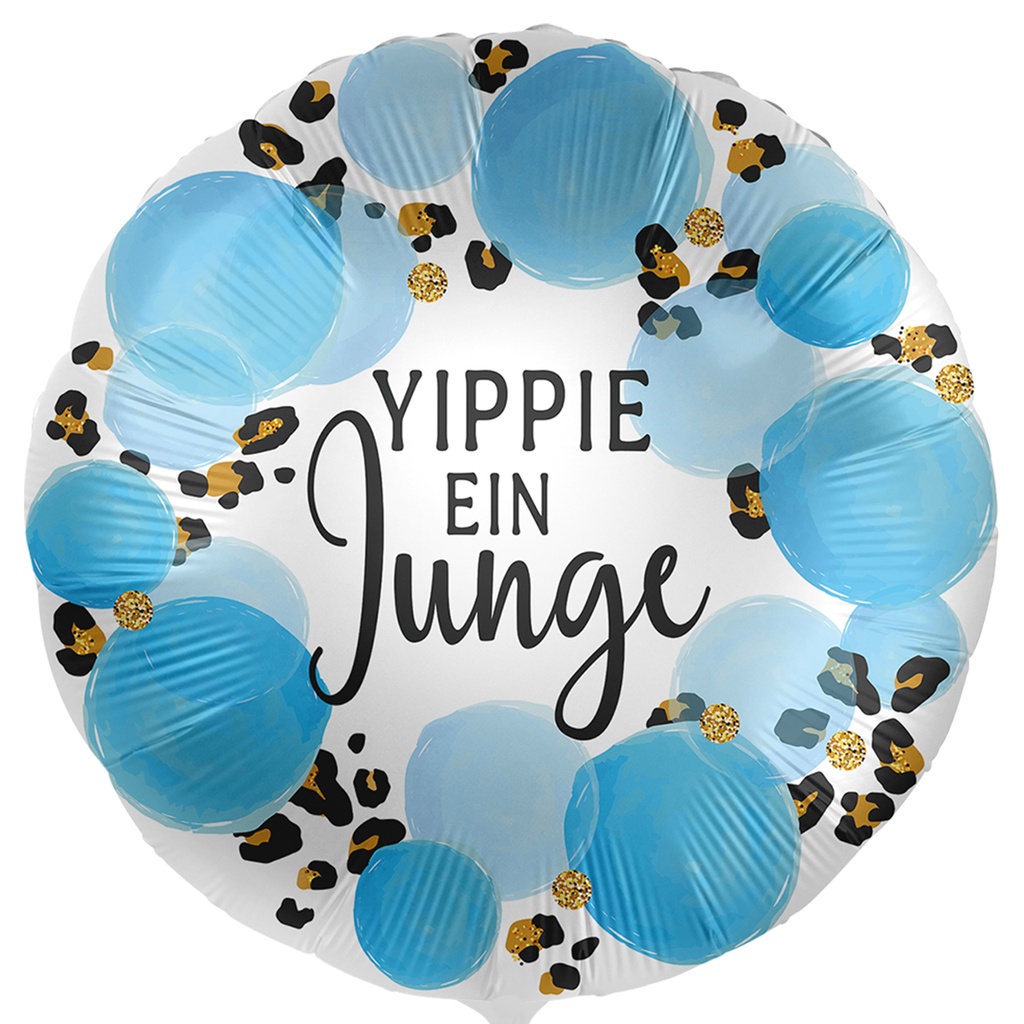 [70168G] Yippie Ein Junge - Leopard - 17 inch