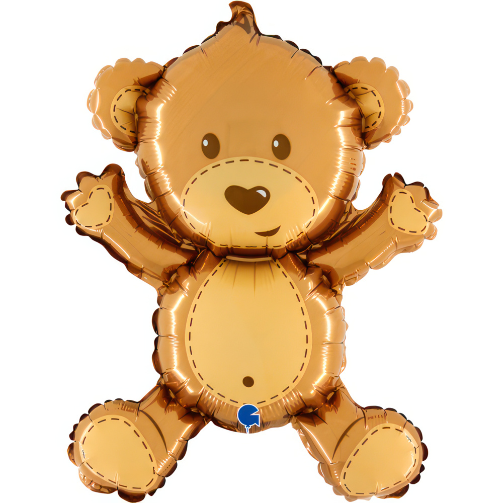 [72025-P] Cute Bear - Stand Up - 14 inch - Betallic
