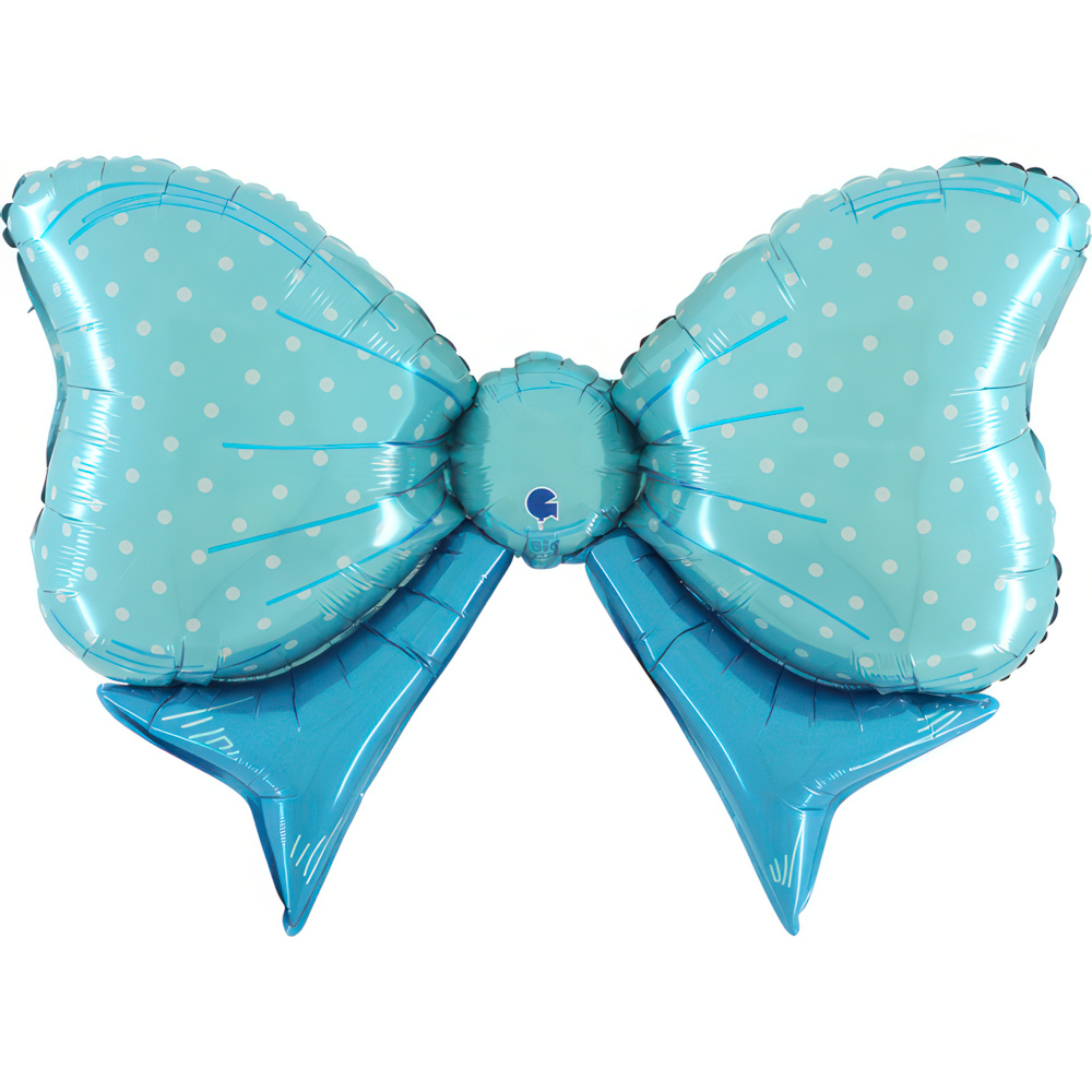 Blue Bow - 35 inch - Betallic