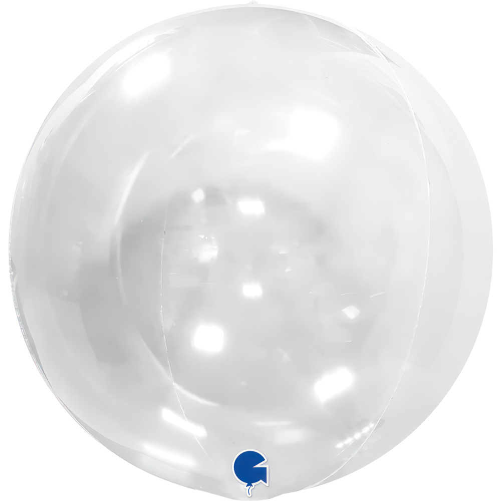 [741T09TE-P] Transparant - Globe - 15 inch - Grabo