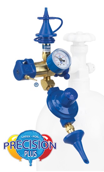 Precision Plus Inflator - With Gauge - Push Valve - Euro - Conwin