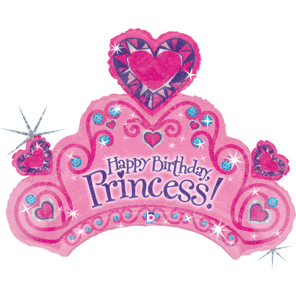 Happy Birthday - Tiara - 31 inch - Betallic