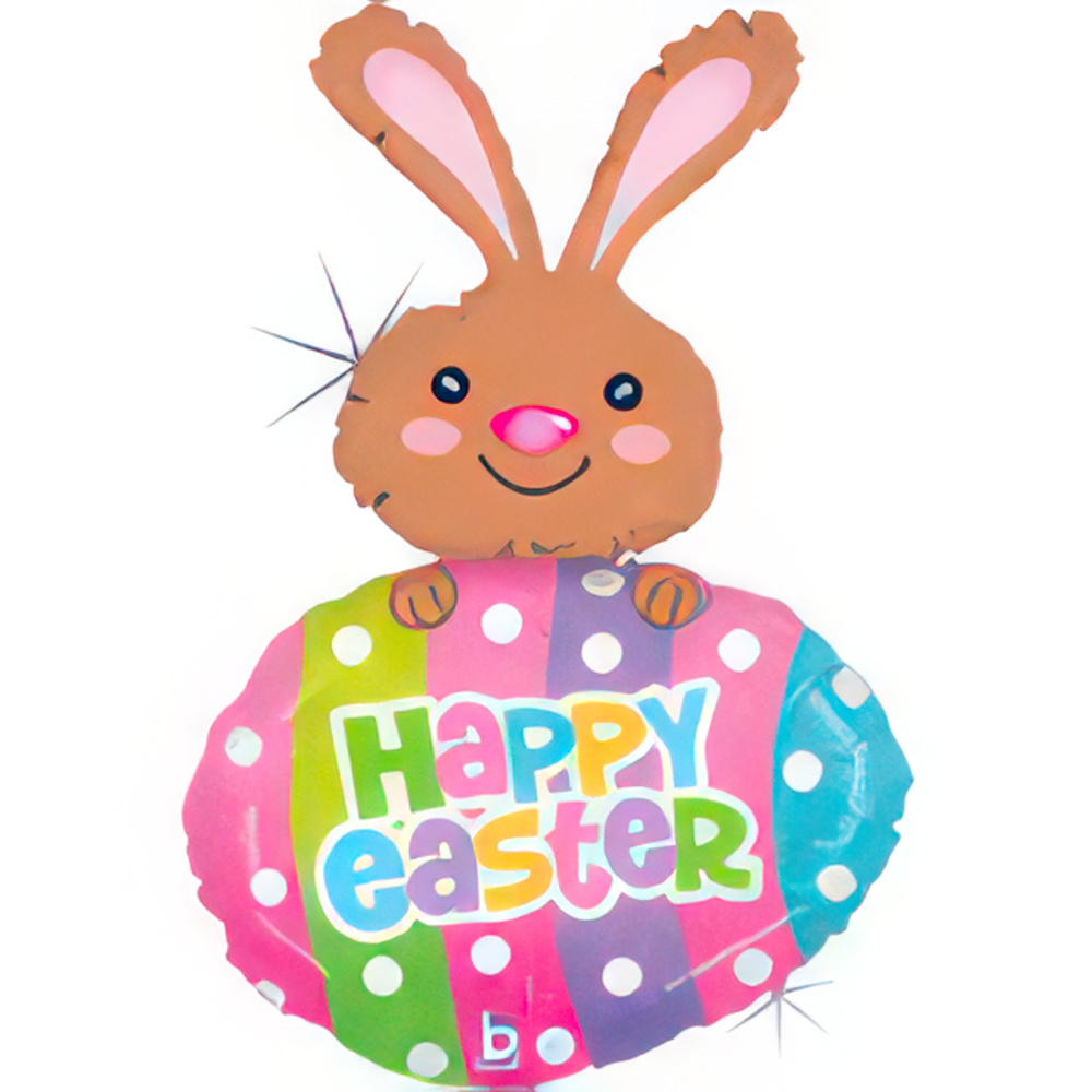 Happy Easter Egg Bunny - 42 inch - Betallic