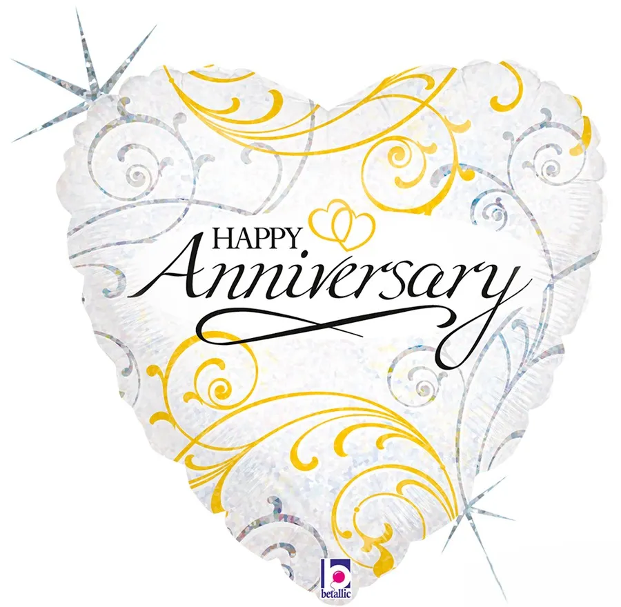 [86764H-P] Filigree Anniversary - 18 inch - Betallic