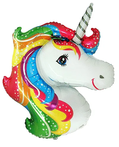 [901774] Unicorn Head - 32 inch - Flex