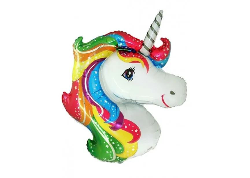 [901774] Unicorn Head - 32 inch - Flex