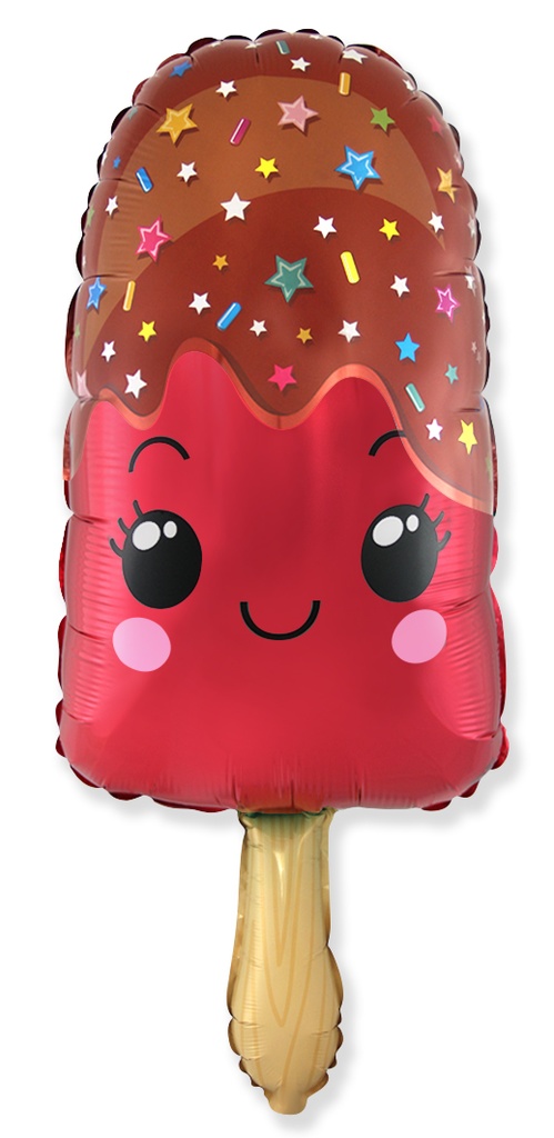 Ice Lolly Sparkles Red - 33 inch - Flex