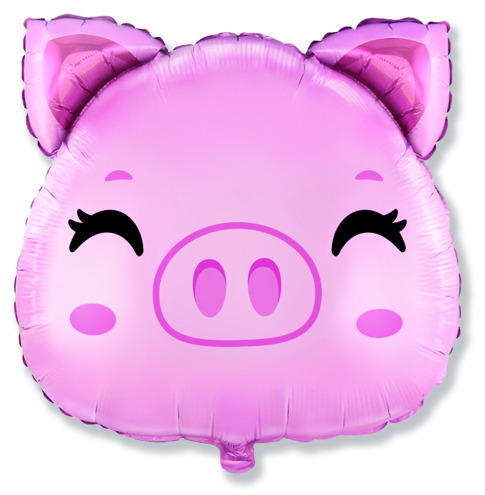 [901809] Pig Head - 24 inch - Flex
