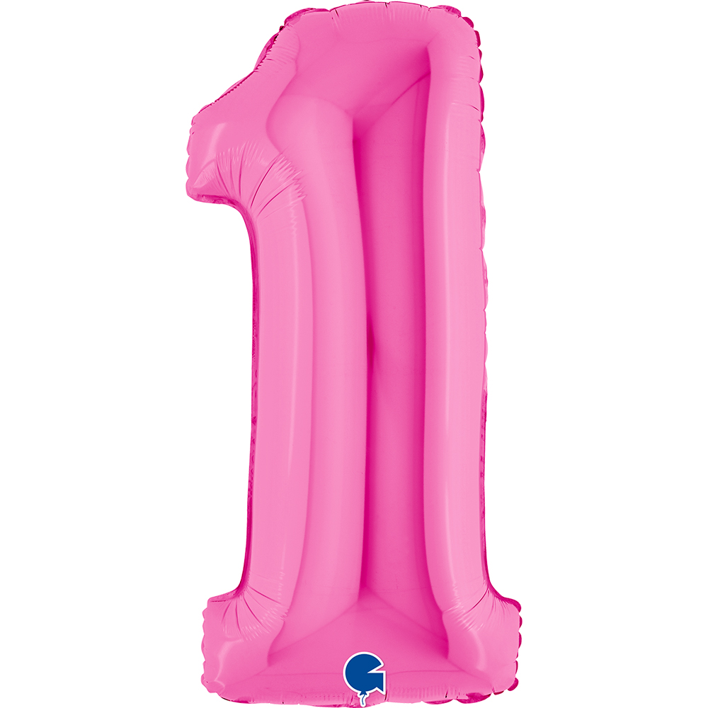 Number 1 - Fuchsia - 40 inch - Grabo