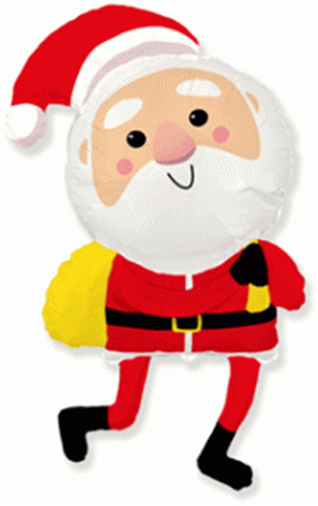 [901854] Happy Santa - 44 inch - Flex