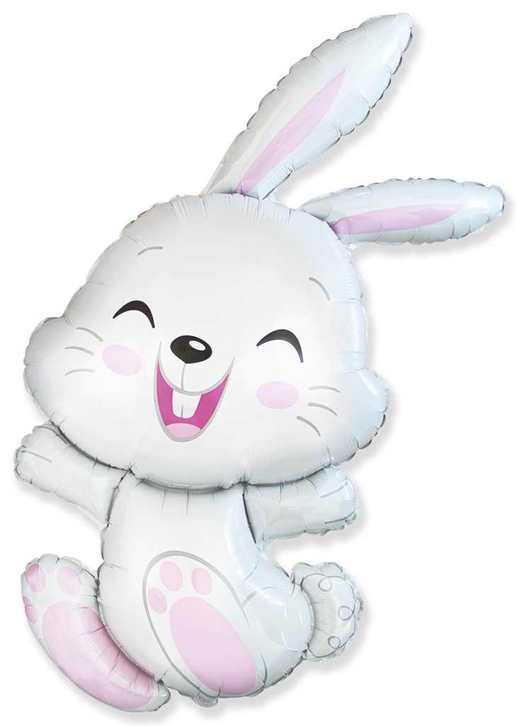 [901881] Happy Bunny - 44 inch - Flex