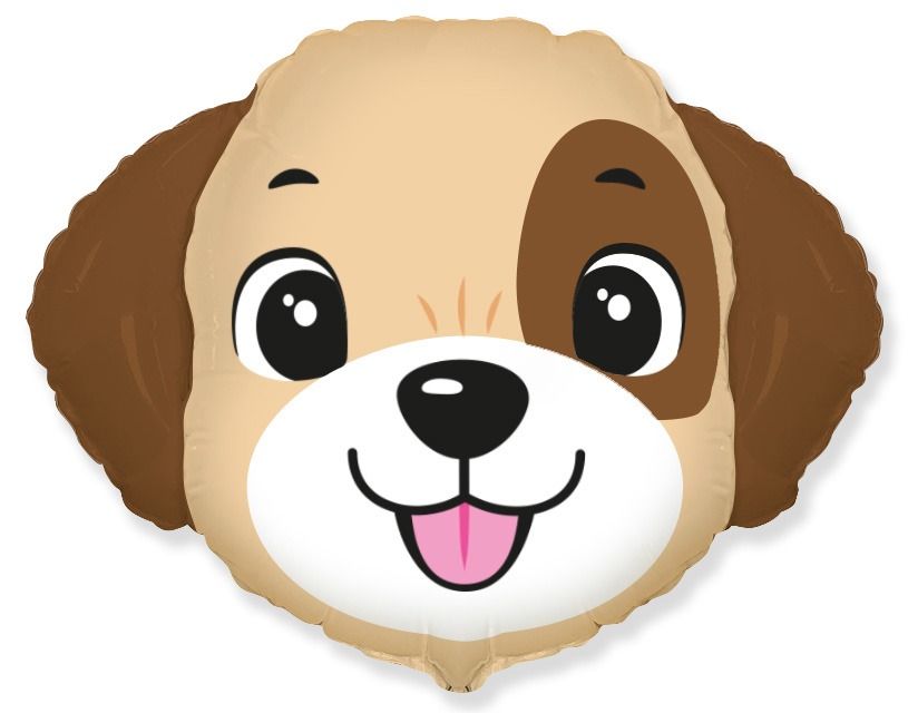 Cute Dog Head - 29 inch - Flex