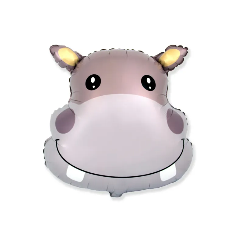 [902873] Hippo Head - 9 inch - Flex