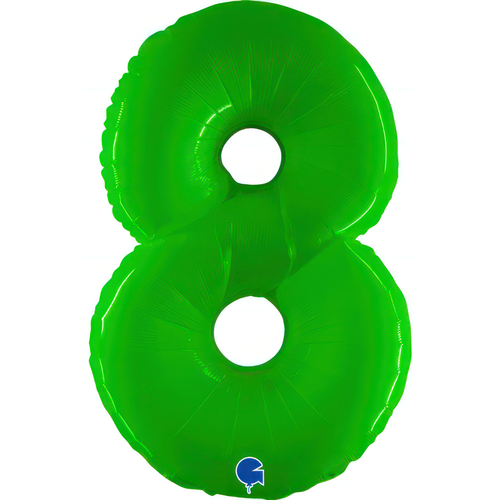 [908WHL-P] Number 8 - Hot Lime Shiny - 40 inch - Grabo