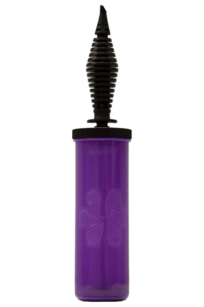 [B112N] Dual Action Pump - Purple - Sempertex