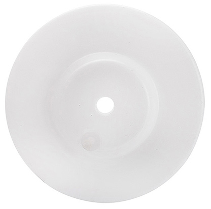 [B421] Plastic Water Base - Small - White