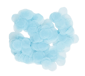 Confetti - Paper Dots - Light Blue - 15 gr